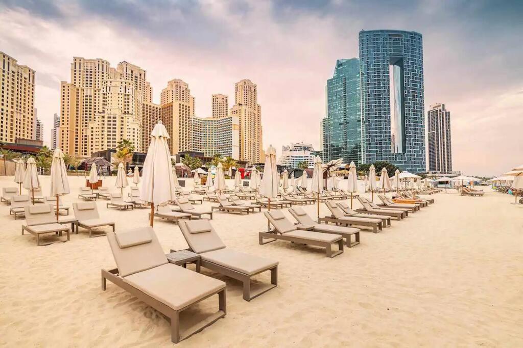 Apartment Koyo In The Heart Of Jbr Beach - 3Bdr Dubái Exterior foto