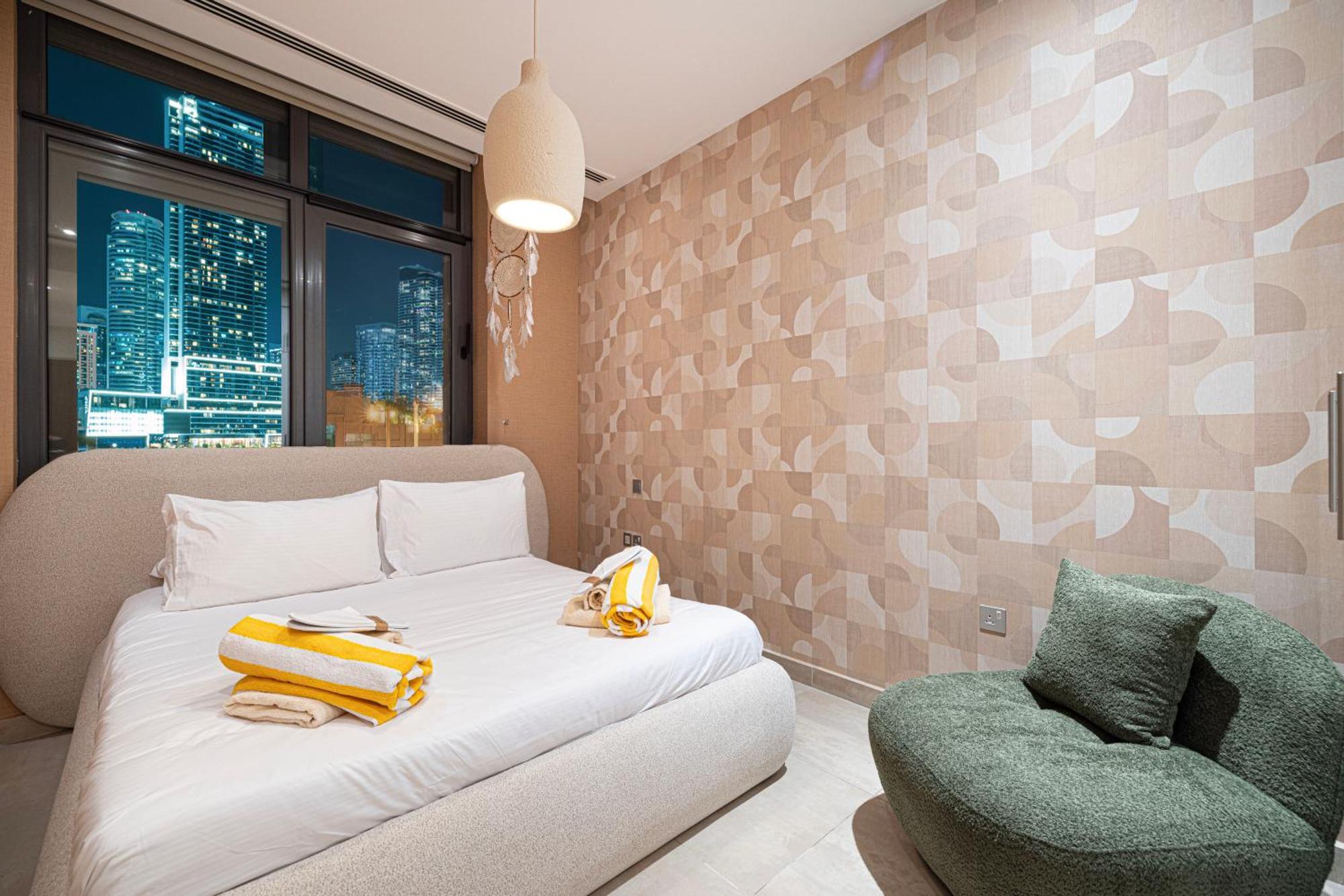 Apartment Koyo In The Heart Of Jbr Beach - 3Bdr Dubái Exterior foto