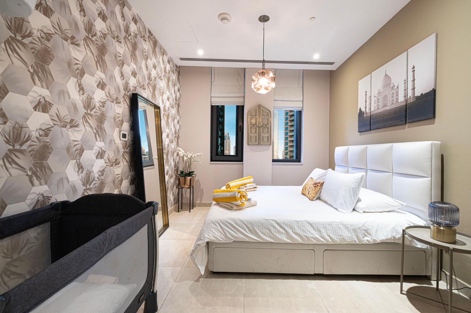 Apartment Koyo In The Heart Of Jbr Beach - 3Bdr Dubái Exterior foto