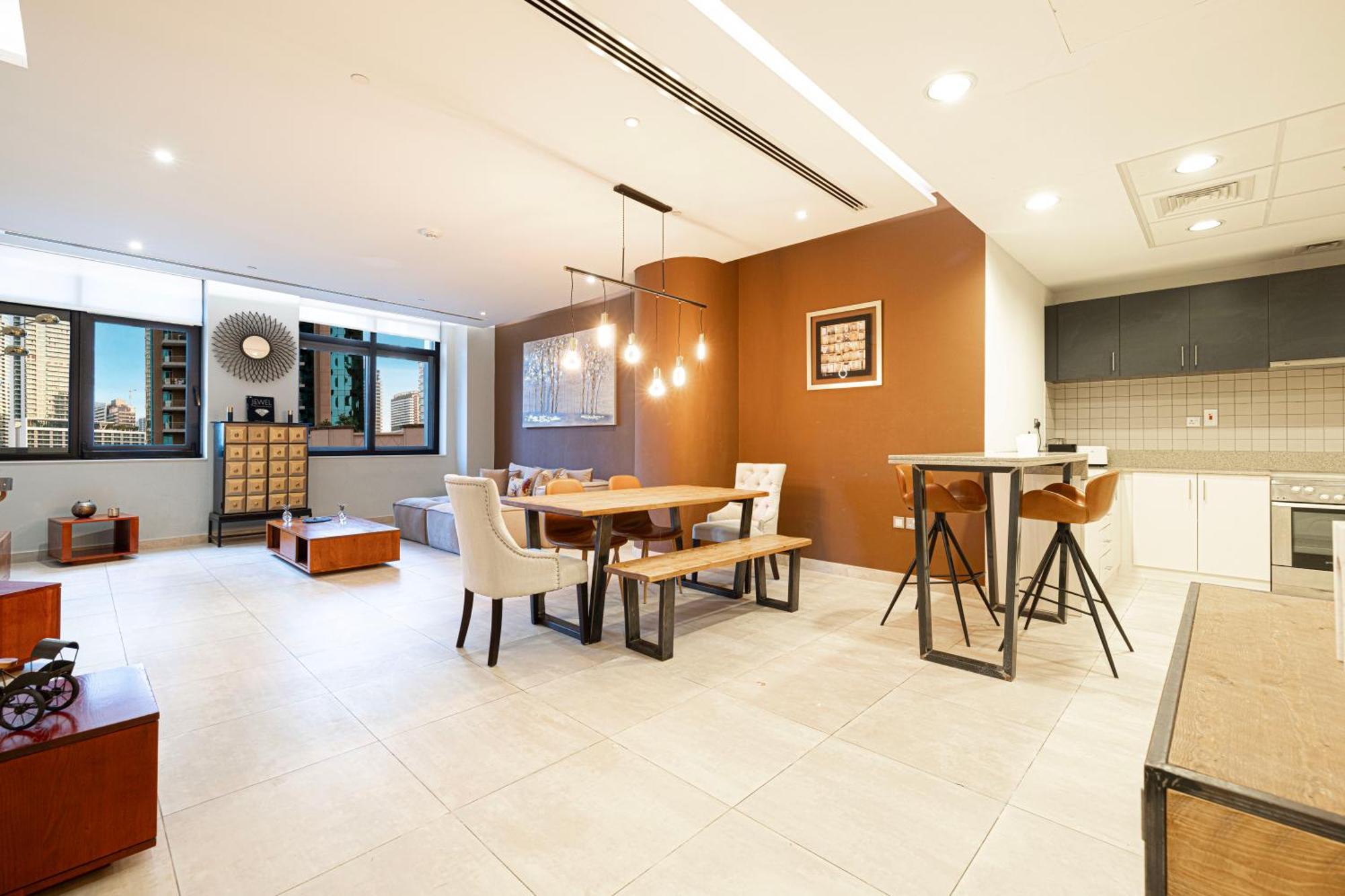 Apartment Koyo In The Heart Of Jbr Beach - 3Bdr Dubái Exterior foto